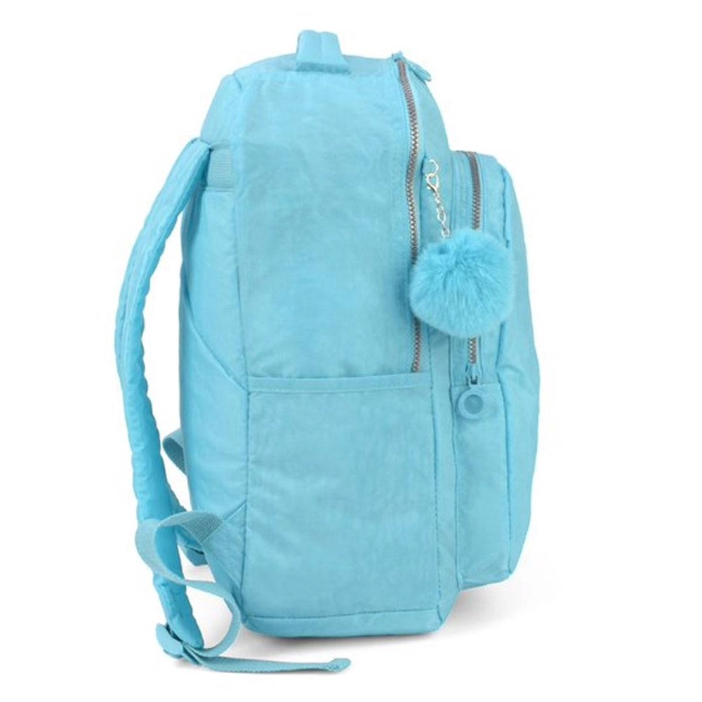 Mochila costa juv 18 up4you 46466 pompom turquesa - Pedagógica